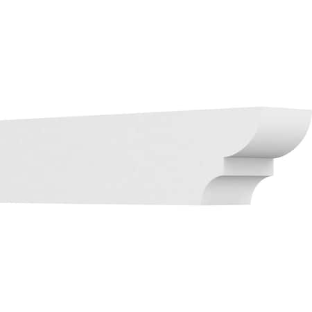 Ekena Millwork Standard Ridgewood Architectural Grade PVC Rafter Tail, 5"W X 6"H X 24"L RFTP05X06X24RID